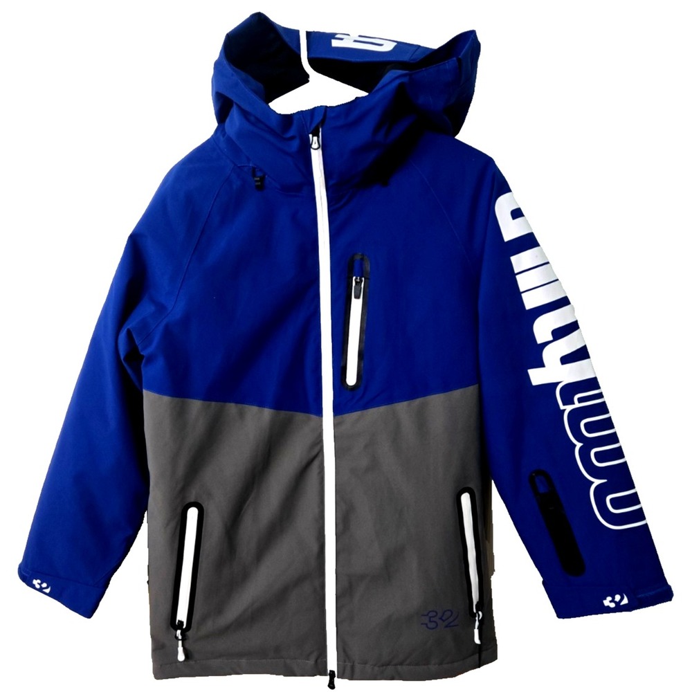 Thirty Two Youth Grasser Insulated Jacket Youth L Blue NWT
